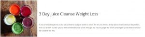 3 day cleanse for Can Juicing Help With Weight Loss