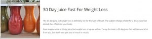 30 day cleanse for Can Juicing Help With Weight Loss